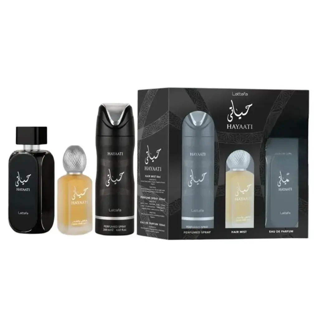 LATTAFA HAYAATI 3.4 EDP U + 6.7 DEO + 1.5 HAIRMIST